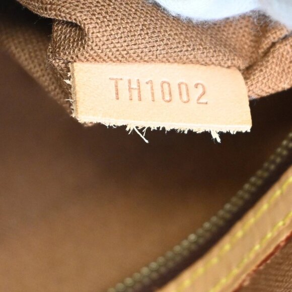 LOUIS VUITTON Cabas Mezzo Shoulder Bag Monogram Leather Brown M51151 10EF272 - Picture 11 of 15